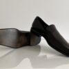 Men's Black Grain Leather Loafer - Image 4