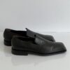 Men's Black Grain Leather Loafer - Image 2